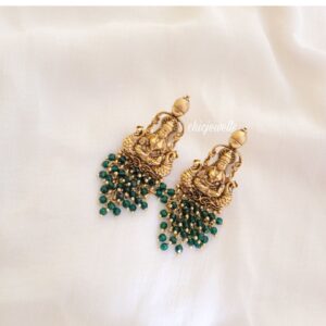 Goddess Lakshmi Antique Earrings