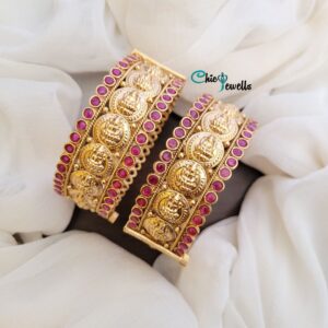 Goddess Lakshmi Antique Screw type bangles