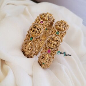 Goddess Lakshmi Antique Openable Bangles