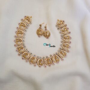 Antique Necklace with Earrings